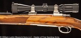 GRAHAM CUSTOM ALASKAN, (FN CUSTOM SPORTING RIFLE) .375 H&H, SWAROVSKI HABICHT 3-10X42 SCOPE IN QD RINGS, ENGRAVED, PRETTY WOOD - Image 8 of 8