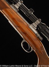 GRAHAM CUSTOM ALASKAN, (FN CUSTOM SPORTING RIFLE) .375 H&H, SWAROVSKI HABICHT 3-10X42 SCOPE IN QD RINGS, ENGRAVED, PRETTY WOOD - Image 1 of 8