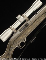 RUGER MODEL 10/22 STAINLESS LAMINATE BUSHNELL SPORTVIEW 4X SCOPE - Image 1 of 6