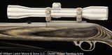 RUGER MODEL 10/22 STAINLESS LAMINATE BUSHNELL SPORTVIEW 4X SCOPE - Image 2 of 6