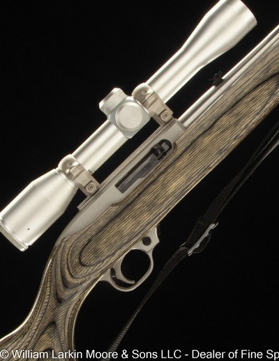 RUGER MODEL 10/22 STAINLESS LAMINATE BUSHNELL SPORTVIEW 4X SCOPE - Image 1 of 6