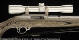 RUGER MODEL 10/22 STAINLESS LAMINATE BUSHNELL SPORTVIEW 4X SCOPE - Image 3 of 6