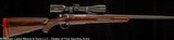 MAUSER 1909 CUSTOM RIFLE 6.5-06 CAL., KAHLES HELIA 3 4-12X44 SCOPE, ENGRAVED W/ PRETTY WOOD - Image 5 of 8