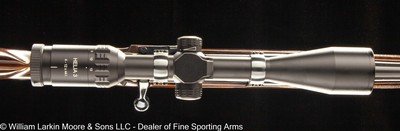 MAUSER 1909 CUSTOM RIFLE 6.5-06 CAL., KAHLES HELIA 3 4-12X44 SCOPE, ENGRAVED W/ PRETTY WOOD - Image 8 of 8