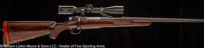 MAUSER 1909 CUSTOM RIFLE 6.5-06 CAL., KAHLES HELIA 3 4-12X44 SCOPE, ENGRAVED W/ PRETTY WOOD - Image 5 of 8