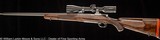 MAUSER 1909 CUSTOM RIFLE 6.5-06 CAL., KAHLES HELIA 3 4-12X44 SCOPE, ENGRAVED W/ PRETTY WOOD - Image 4 of 8