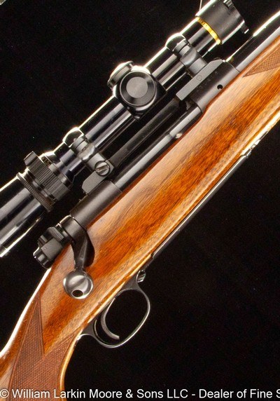 WINCHESTER PRE-64 MODEL 70 .375 H&H, LYMAN RECEIVER SIGHT, LEUPOLD VXII 1.5-5X SCOPE - Image 1 of 5