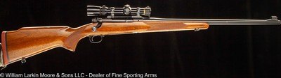 WINCHESTER PRE-64 MODEL 70 .375 H&H, LYMAN RECEIVER SIGHT, LEUPOLD VXII 1.5-5X SCOPE - Image 2 of 5