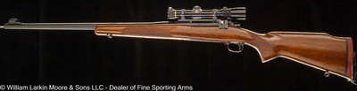 WINCHESTER PRE-64 MODEL 70 .375 H&H, LYMAN RECEIVER SIGHT, LEUPOLD VXII 1.5-5X SCOPE - Image 3 of 5