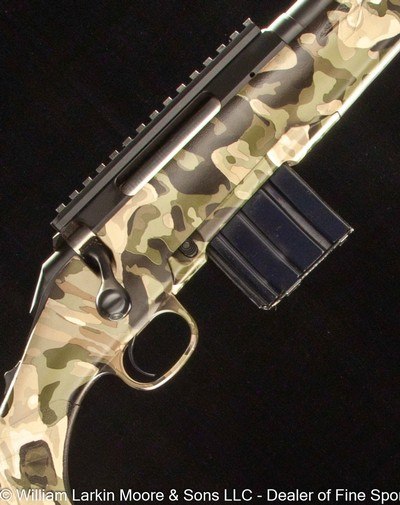 RUGER AMERICAN CUSTOM CAMO .300 BLK-OUT TIMNEY TRIGGER ANIB - Image 1 of 7