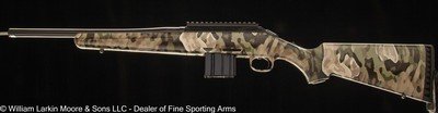 RUGER AMERICAN CUSTOM CAMO .300 BLK-OUT TIMNEY TRIGGER ANIB - Image 5 of 7