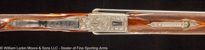 AUSTRIAN DRILLING IMPORTED BY CALIF. ARMS CO. 16 GA./ 7X57 GAME SCENE ENGRAVED - Image 5 of 6