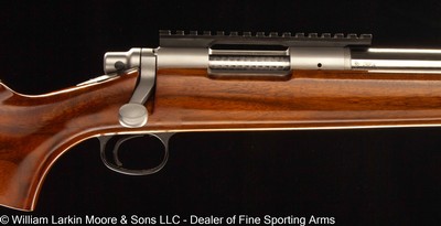 REMINGTON CUSTOM SHOP 40X VARMIT RIFLE .22-250 IN STAINLESS - Image 3 of 7