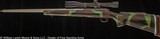 ATKINSON & MARQUART RIFLE CO. CUSTOM REMINGTON 722 .308 CAL, STAINLESS BBL., CAMO SYTHETIC STOCK, WEAVER T10-10X SCOPE - Image 4 of 7