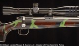 ATKINSON & MARQUART RIFLE CO. CUSTOM REMINGTON 722 .308 CAL, STAINLESS BBL., CAMO SYTHETIC STOCK, WEAVER T10-10X SCOPE - Image 1 of 7