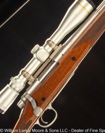 REMINGTON MODEL 700 LIMITED STAINLESS .17 FIREBALLLEUPOLD VX-III 3.5-10X SCOPE - Image 1 of 8