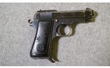 Pietro Beretta ~ 1934 ~ 9mm Corto/380ACP