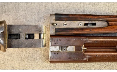 E. Cox ~ Boxlock Under Lever Side by Side ~ 8 Gauge ~ Southampton - Image 11 of 12