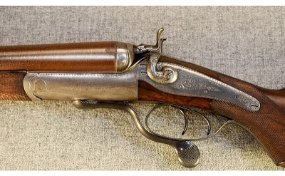 E. Cox ~ Boxlock Under Lever Side by Side ~ 8 Gauge ~ Southampton - Image 8 of 12