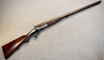 E. Cox ~ Boxlock Under Lever Side by Side ~ 8 Gauge ~ Southampton