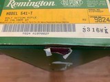 Remington 541T 22LR With Bases and Rings 99% Condition In Original Box $1500 - 6 of 6