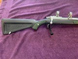 Ruger 77/22 All Weather Boat Paddle Stock With Green Inserts 99% Condition $1499 - 2 of 5