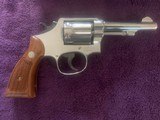 Smith & Wesson 10-7 Nickel 4” Pinned Barrel Like - 3 of 6