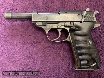 Walther P-38, AC1, 1941, Waffenampt Marks, Eagle Over 459