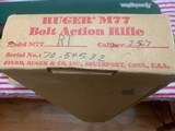 Ruger 77 RT ( Extremely Rare) Montana Ranch Rifle 257 Roberts - 5 of 5