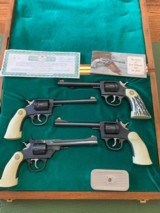 Iver Johnson 100 Year 4 Gun Set - 1 of 7