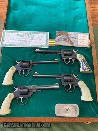 Iver Johnson 100 Year 4 Gun Set