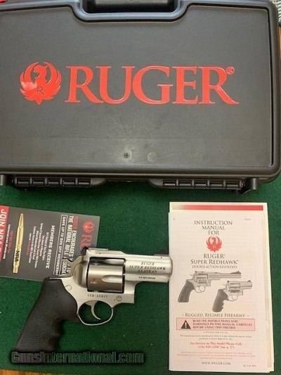 Ruger Super RedHawk Alaskan 44 Magnum