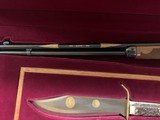 Winchester 94 Larry Bird Limited Edition Commemorative With Bowie Knife - 3 of 8