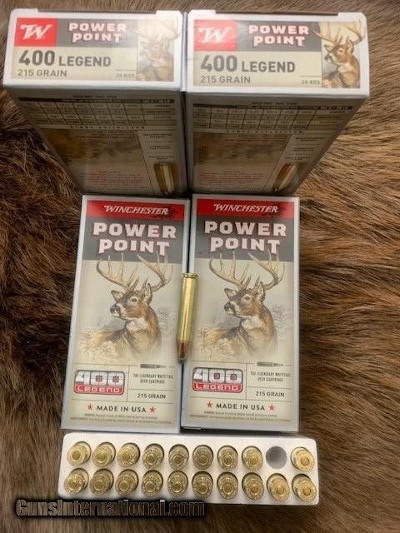 Winchester 400 Legend 215 Grain $35 Per Box Actual UPS Shipping Charged