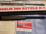 Marlin 39M Article II 22 LR New In Box - 3 of 6