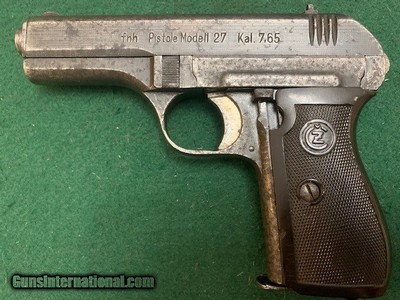 CZ fnh 27, 32 ACP Nazi Marked