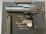 Desert Eagle Israel Military Industries 44 Magnum Made in Israel - 4 of 8