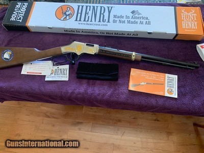 Henry Law Enforcement Tribute Edition, 22LR Golden Boy