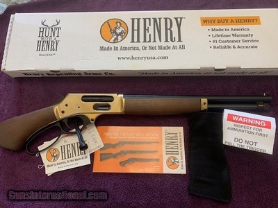 Henry Brass Axe Lever Action 410