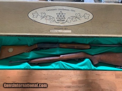 Remington/ Ruger 1867 to 1967 Canadian Centennial Matched Set