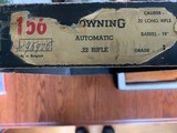 Browning ATD 22 LR Belgium Made in 1964 99% 99% Condition in Box $1099 - 8 of 8