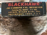 Ruger Blackhawk 30 Carbine 3 Screw - 8 of 8