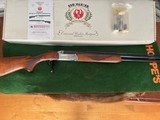 Ruger Red Label 28 Gauge 50th Anniversary Gold Birds