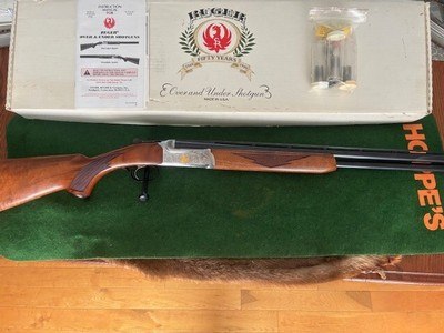 Ruger Red Label 28 Gauge 50th Anniversary Gold Birds