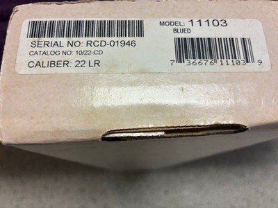 Ruger 10-22 Cattle Drive New in Box - Image 7 of 7