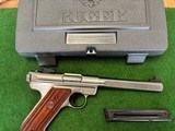 Ruger Mark II Competition Target Slab Side 22 LR - 3 of 7
