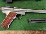 Ruger Mark II Competition Target Slab Side 22 LR - 4 of 7