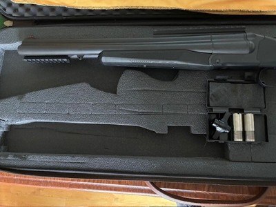 Charles Daly Triple Threat 12 Gauge 3” Chamber 18.5 “ Barrel 5 Choke Tubes Black Synthetic Like New In Case - Image 5 of 6