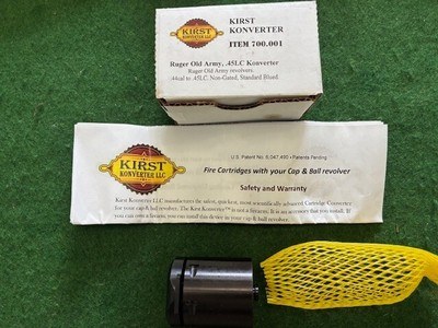Ruger Old Army Brass Grip Frame 44 - Image 7 of 8