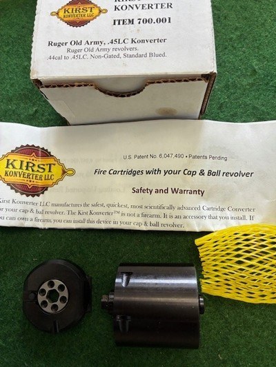Ruger Old Army Brass Grip Frame 44 - Image 8 of 8